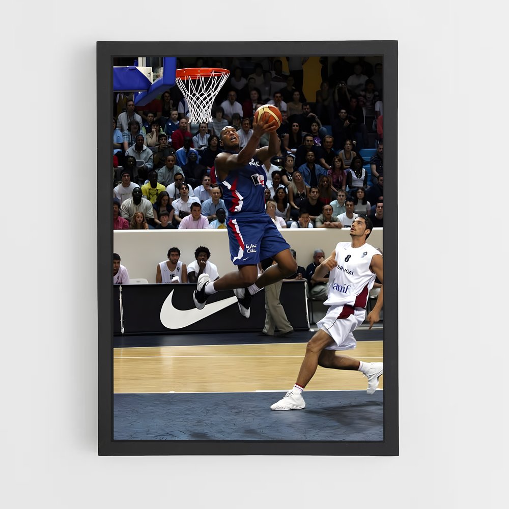 Poster Boris diaw – affiche Basketball (vue 2)